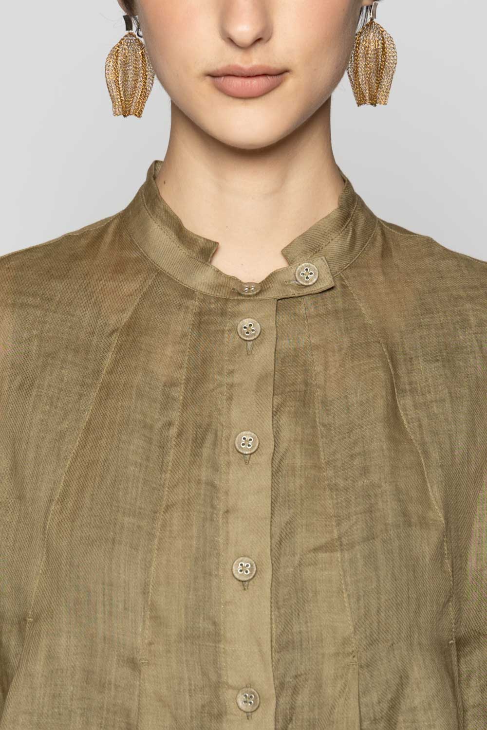 Bloom Short Jacket Sepia