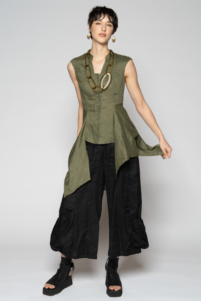 Chromate Drape Top Olive