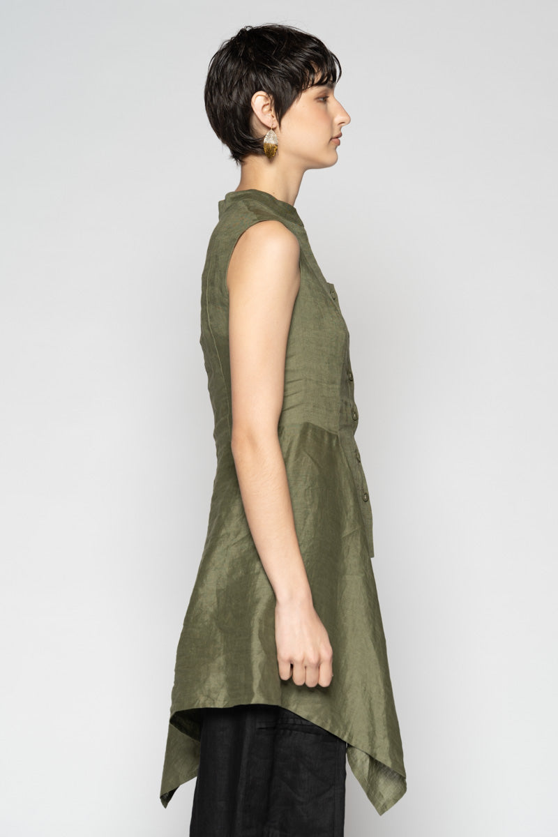 Chromate Drape Top Olive
