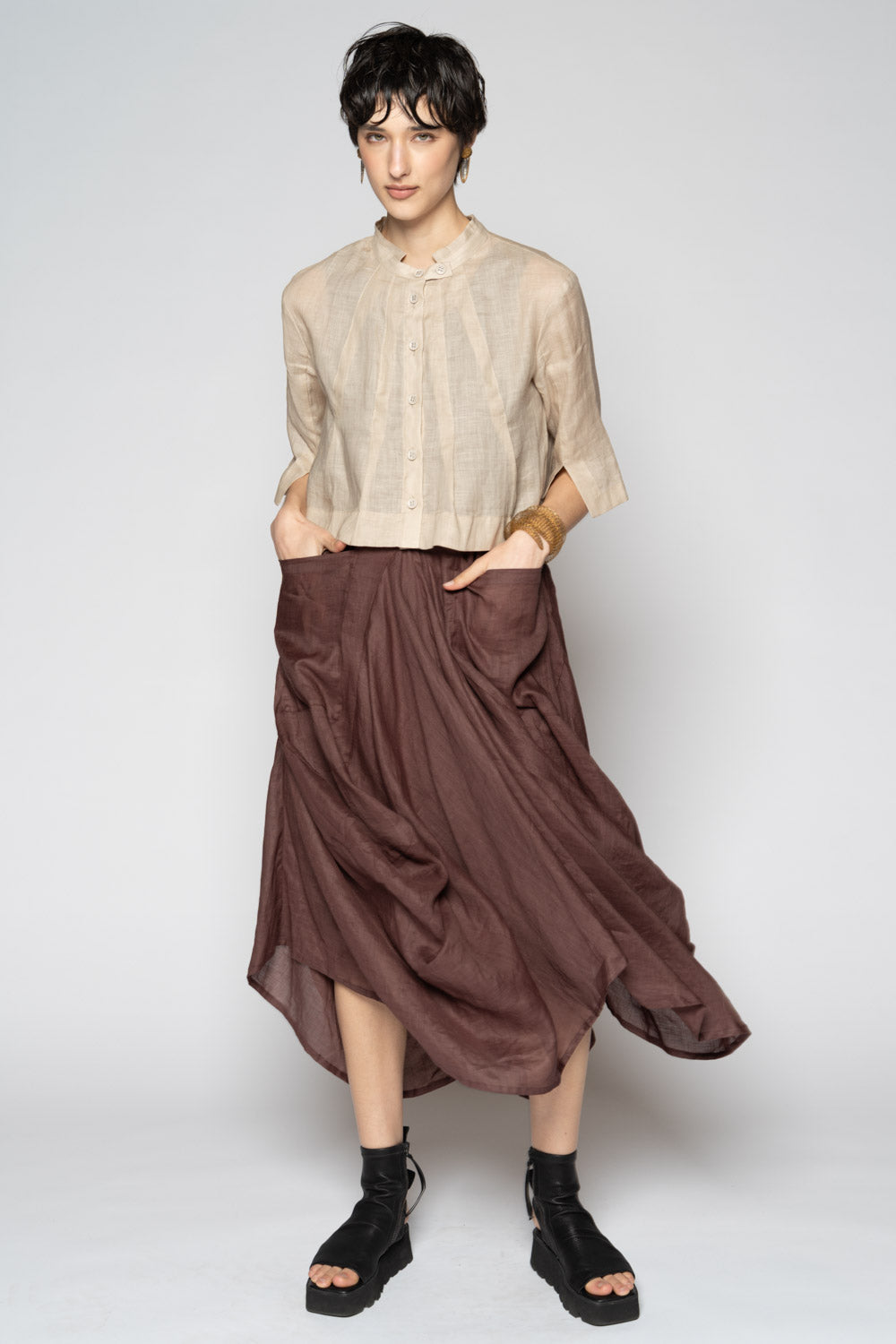 Bloom Short Jacket Oat