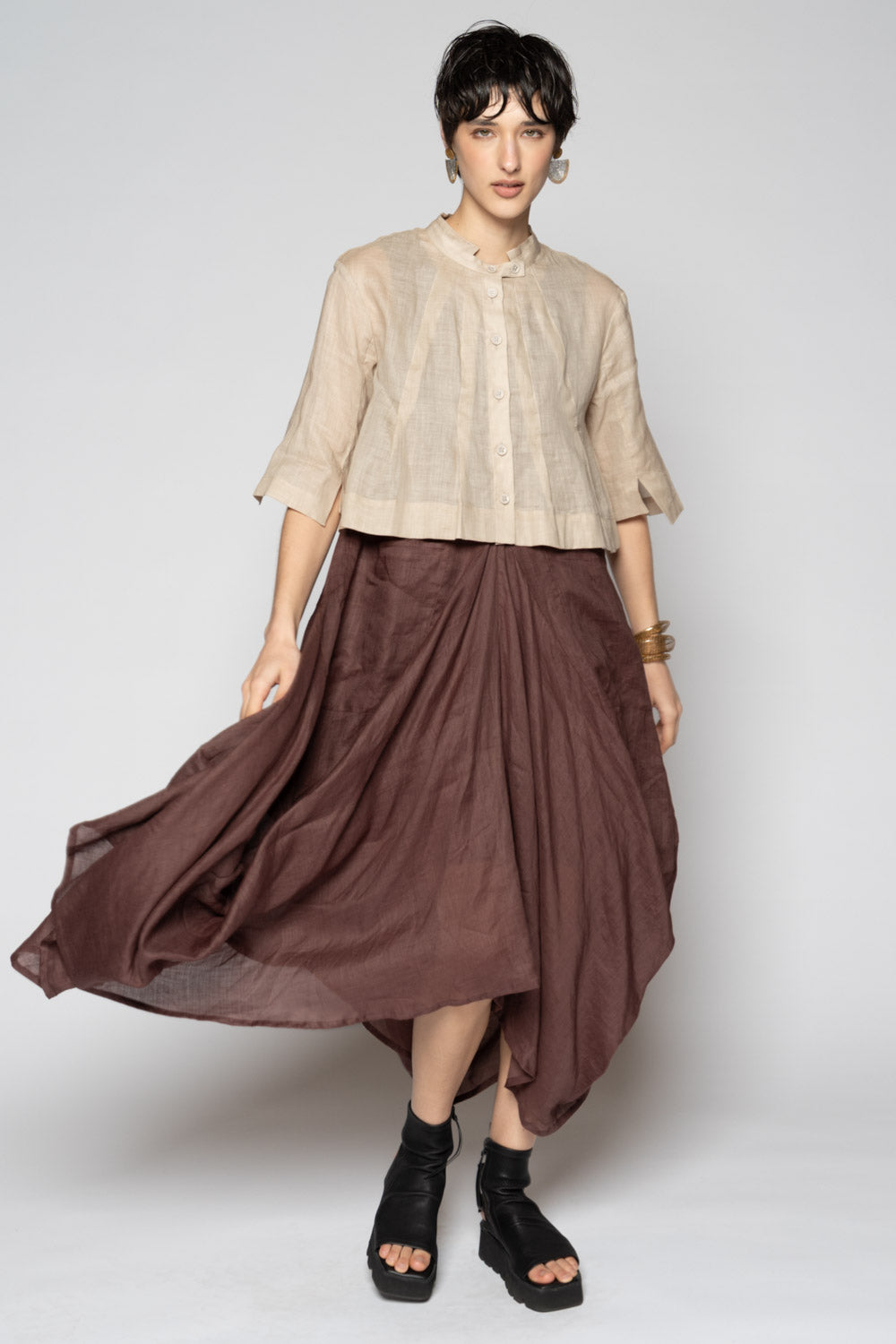 Bloom Short Jacket Oat