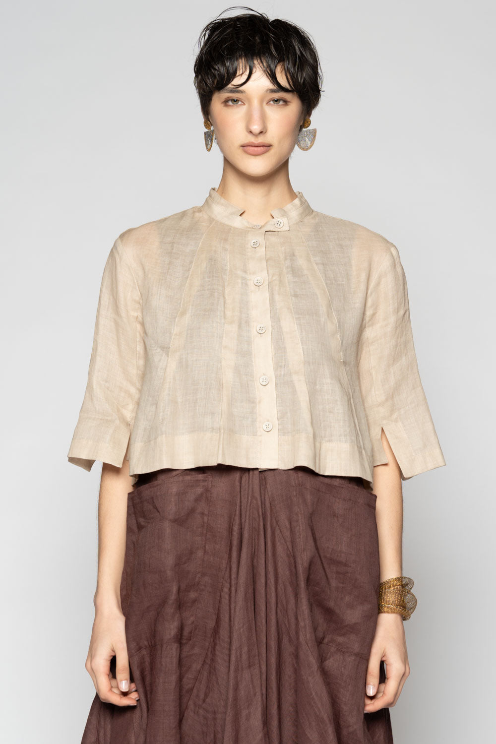 Bloom Short Jacket Oat