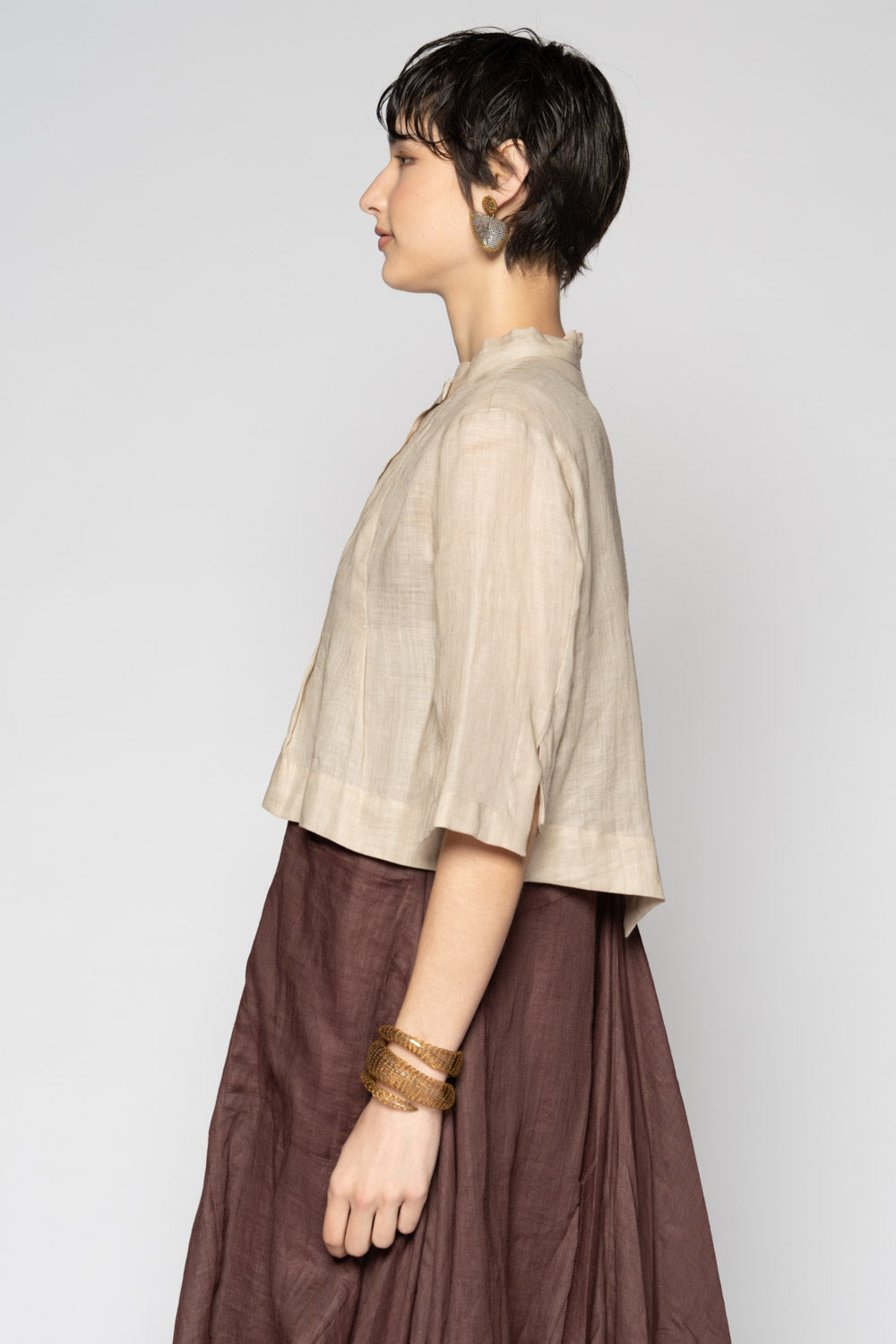 Bloom Short Jacket Oat