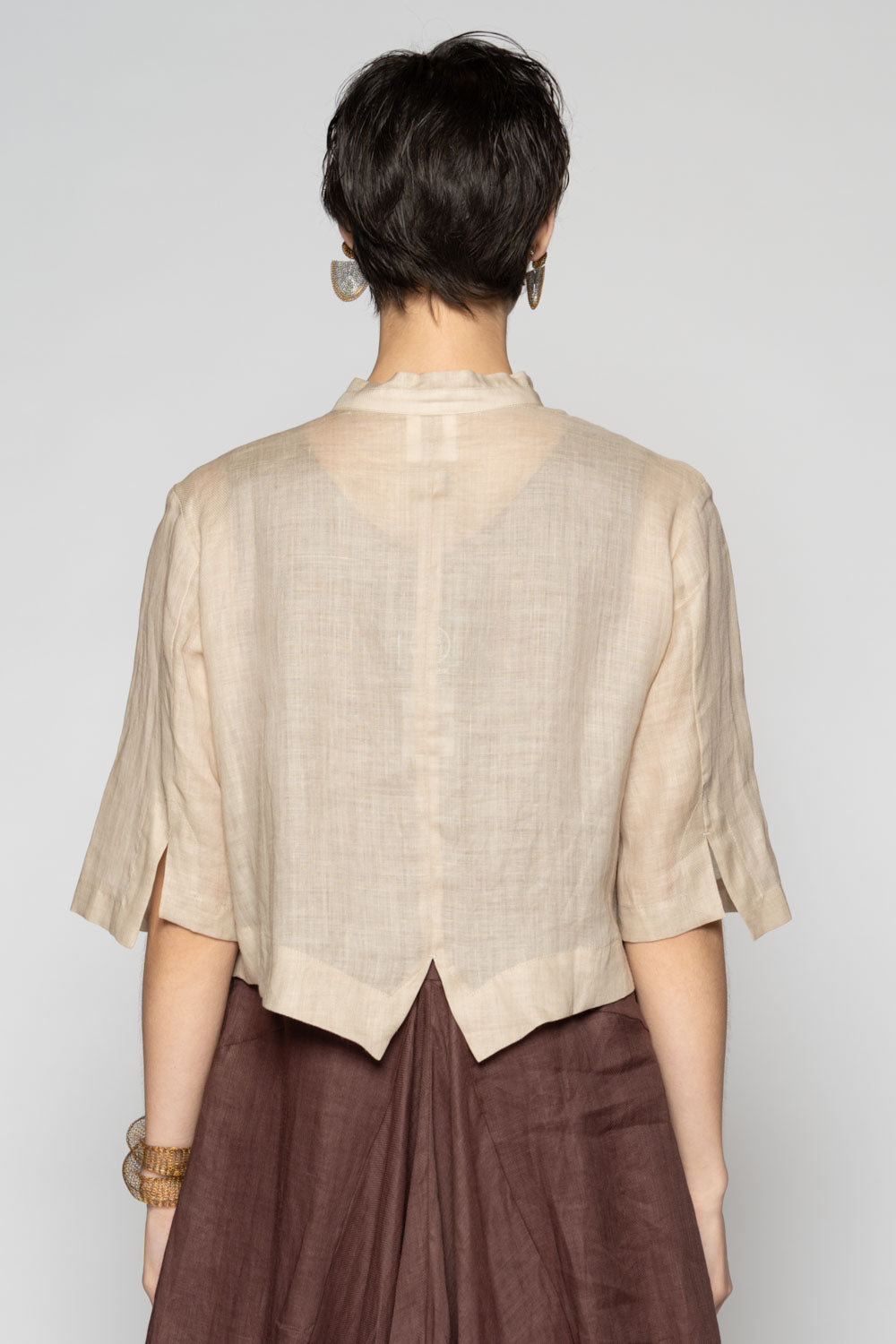Bloom Short Jacket Oat