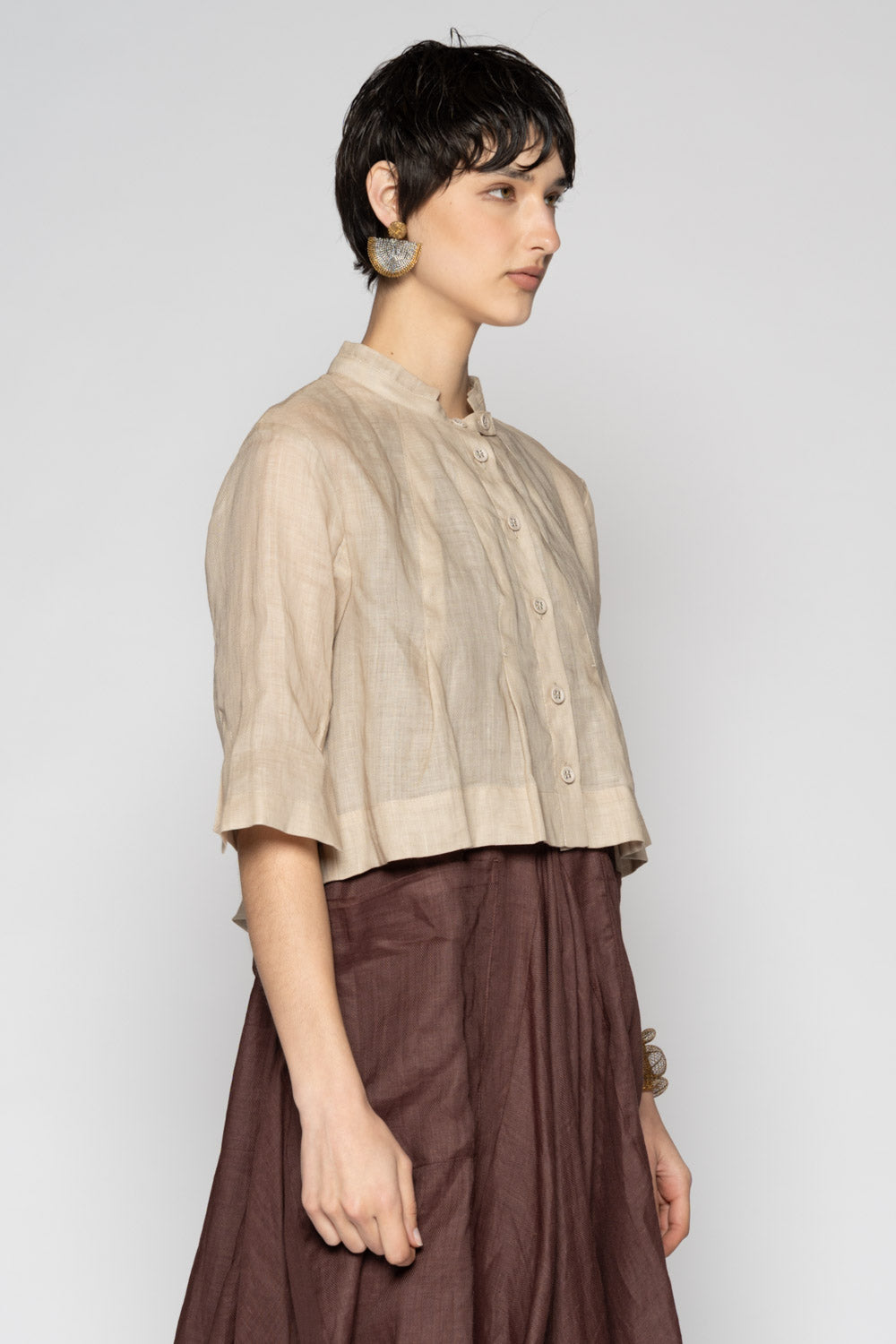 Bloom Short Jacket Oat