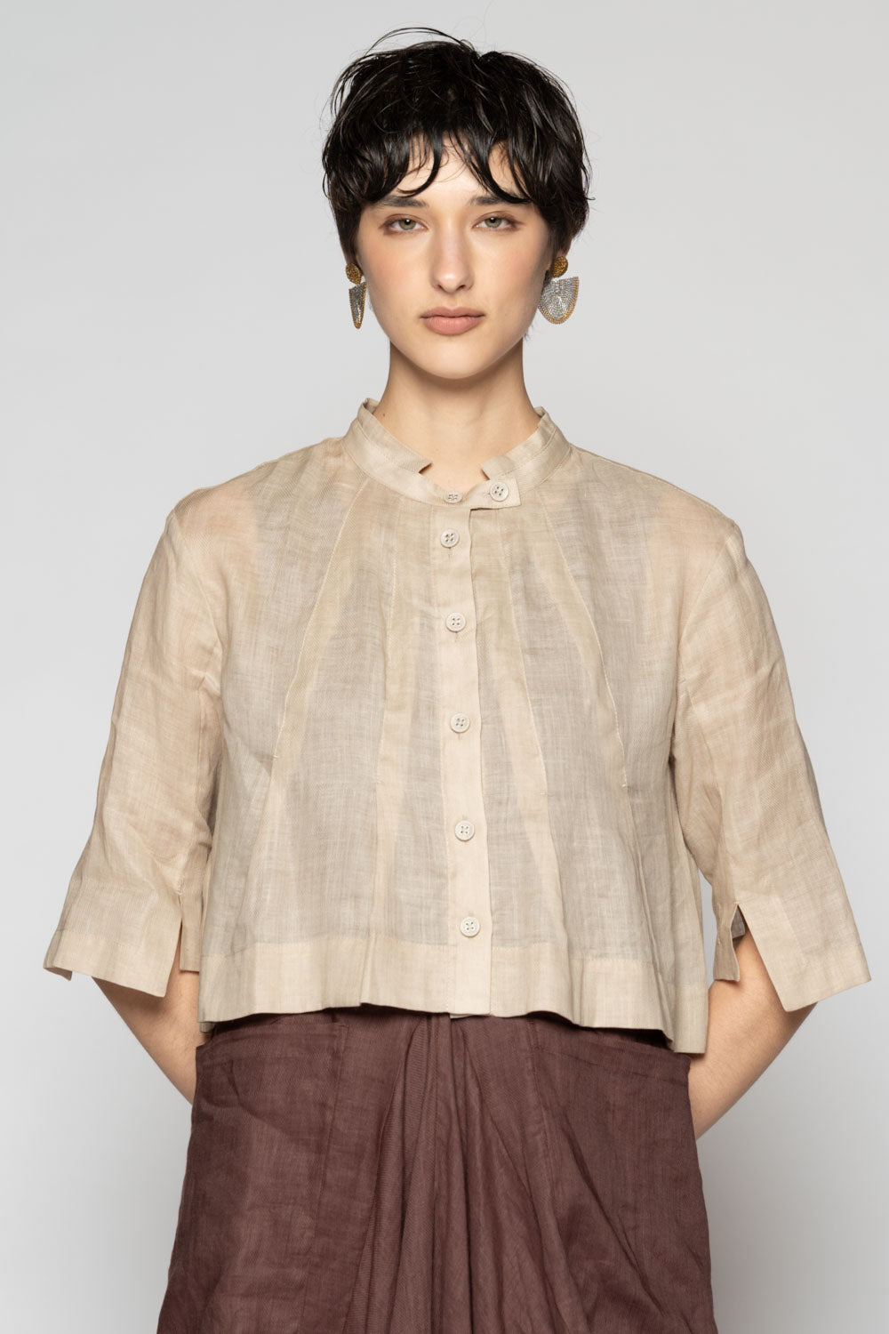 Bloom Short Jacket Oat