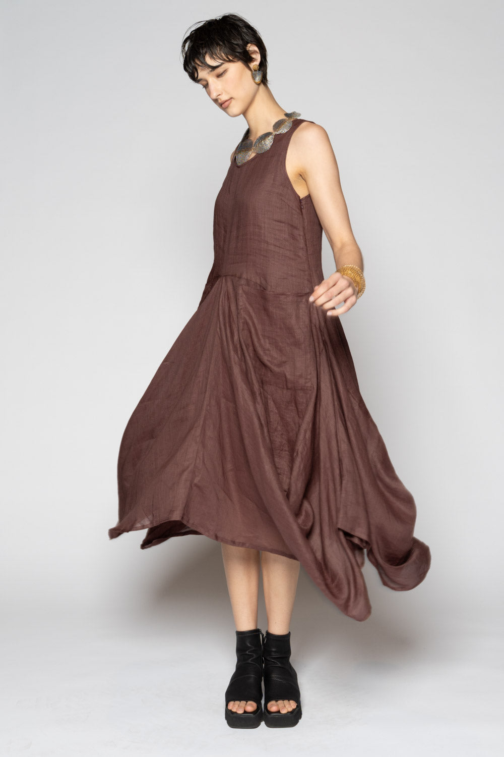Bloom Dress Plum
