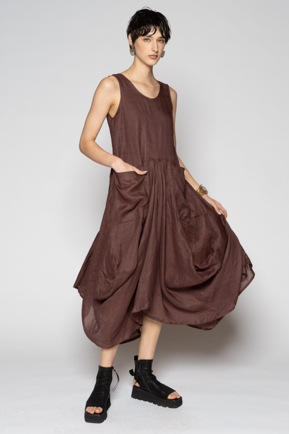 Bloom Dress Plum