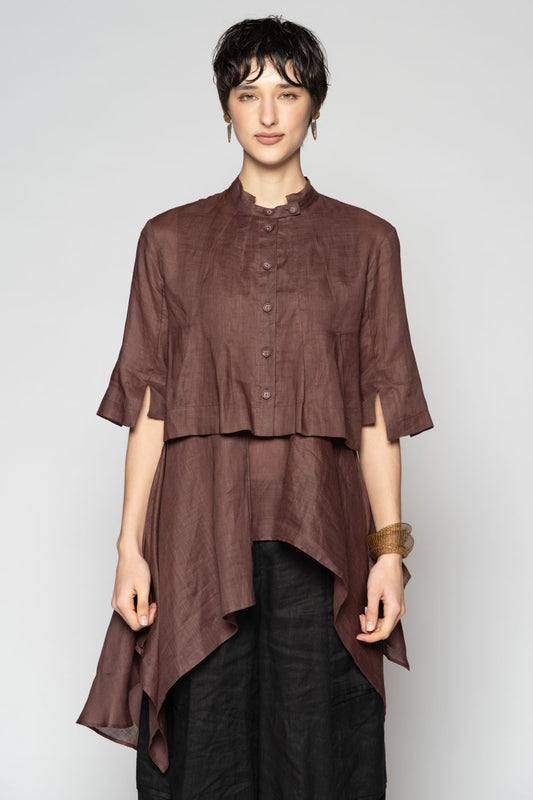Bloom Short Jacket Plum
