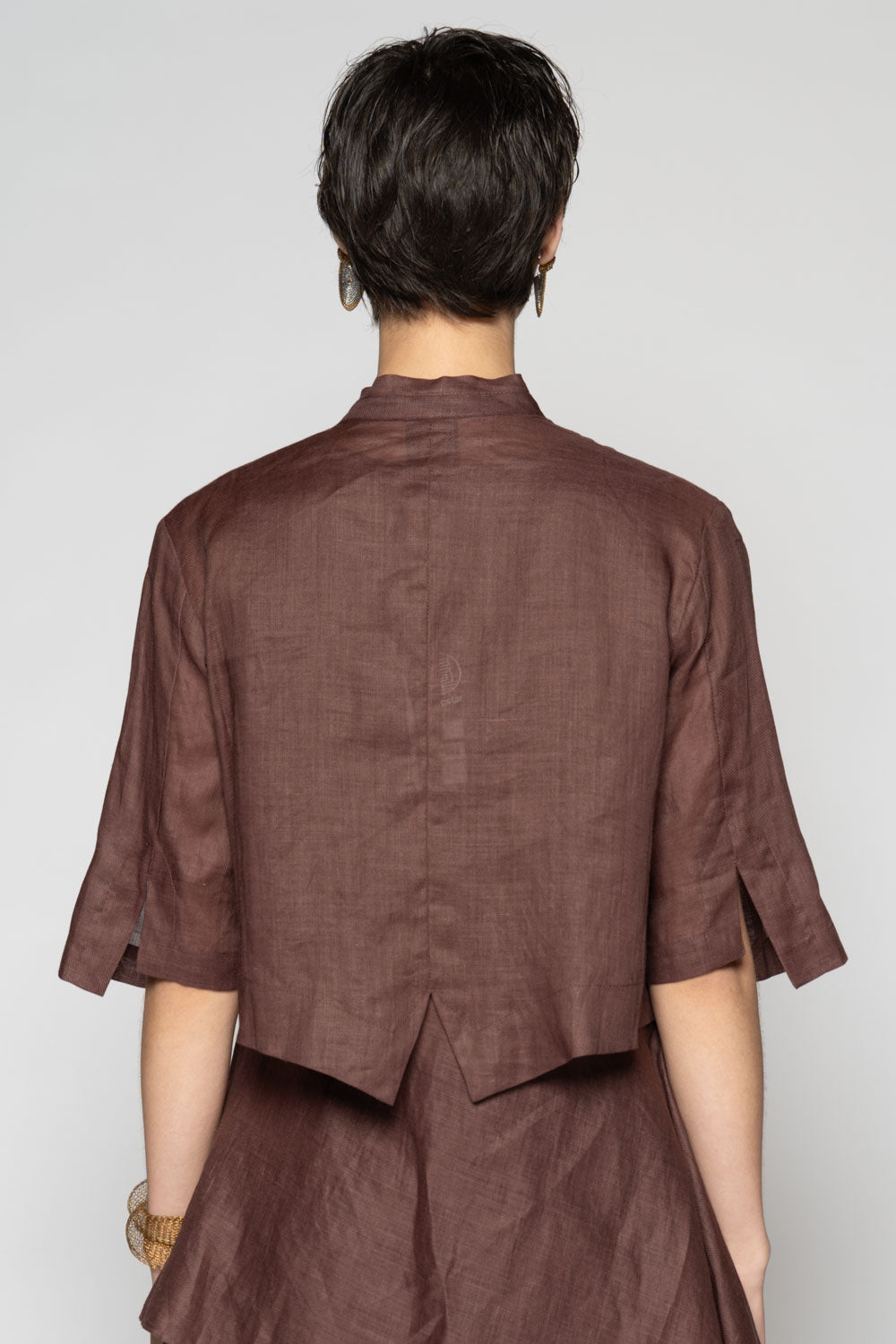 Bloom Short Jacket Plum