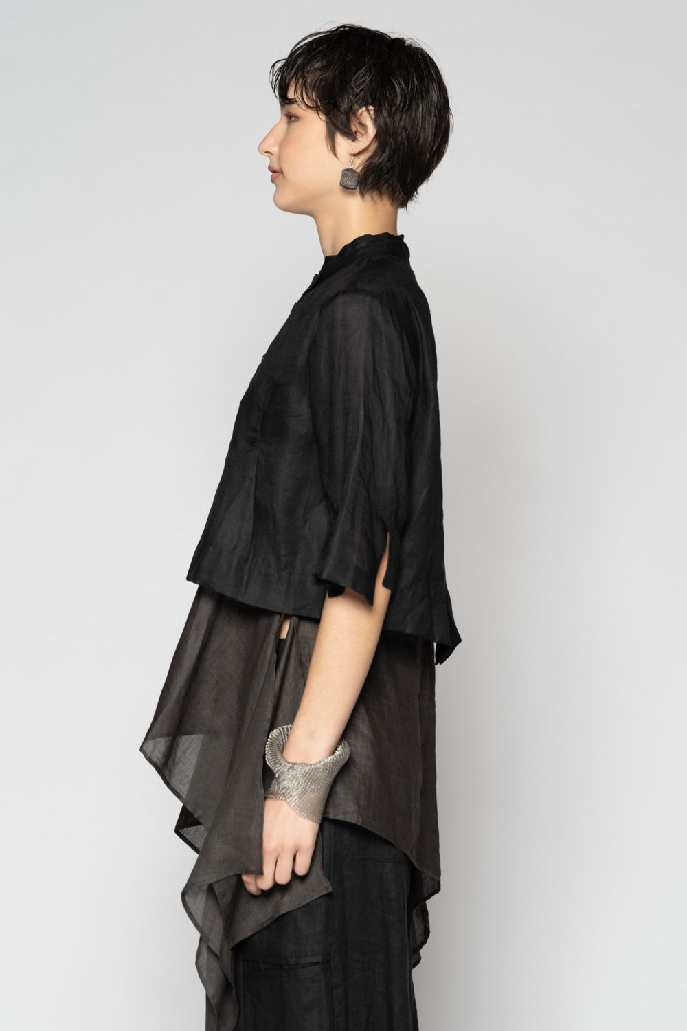 Bloom Short Jacket Blk