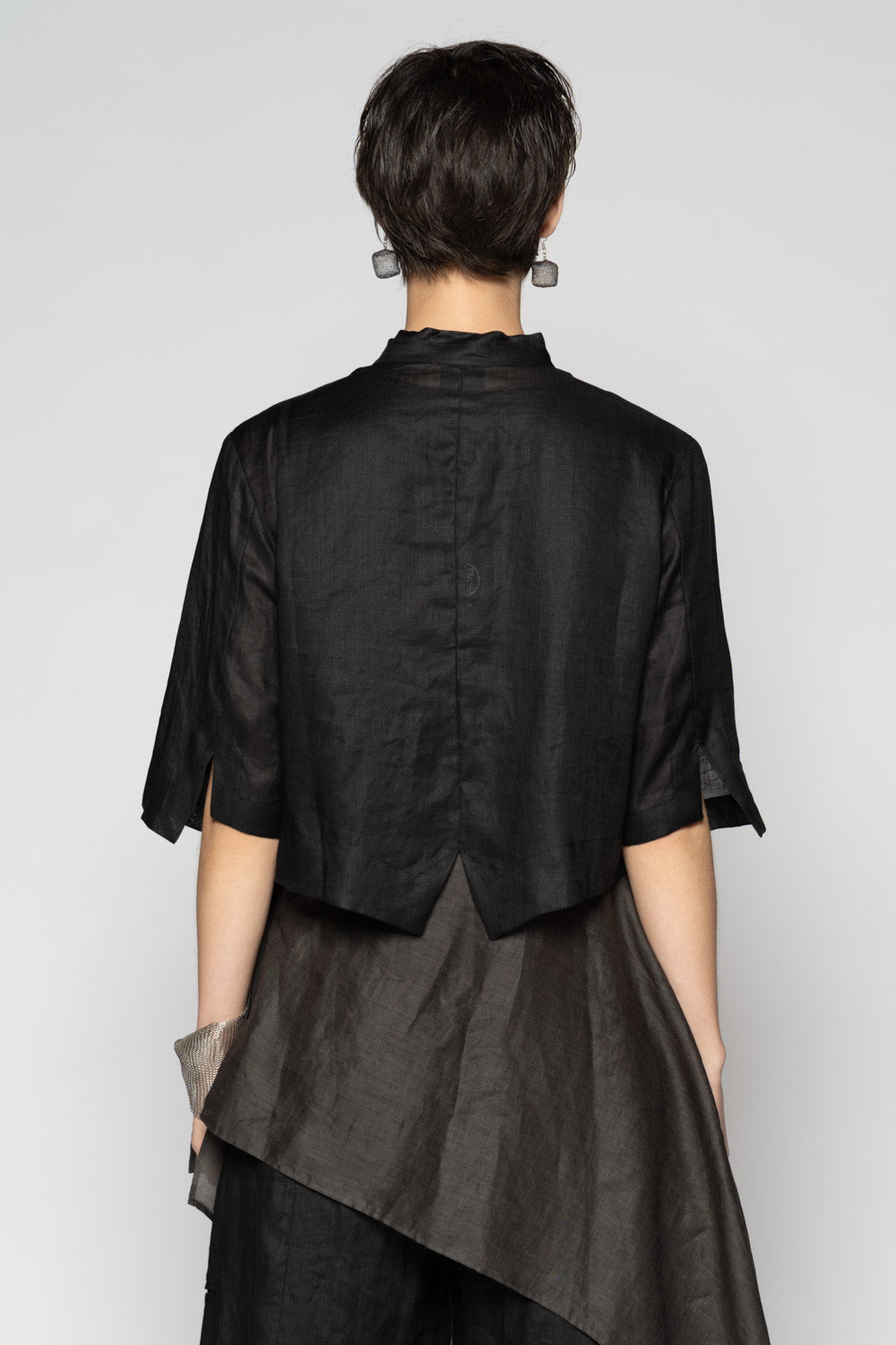 Bloom Short Jacket Blk