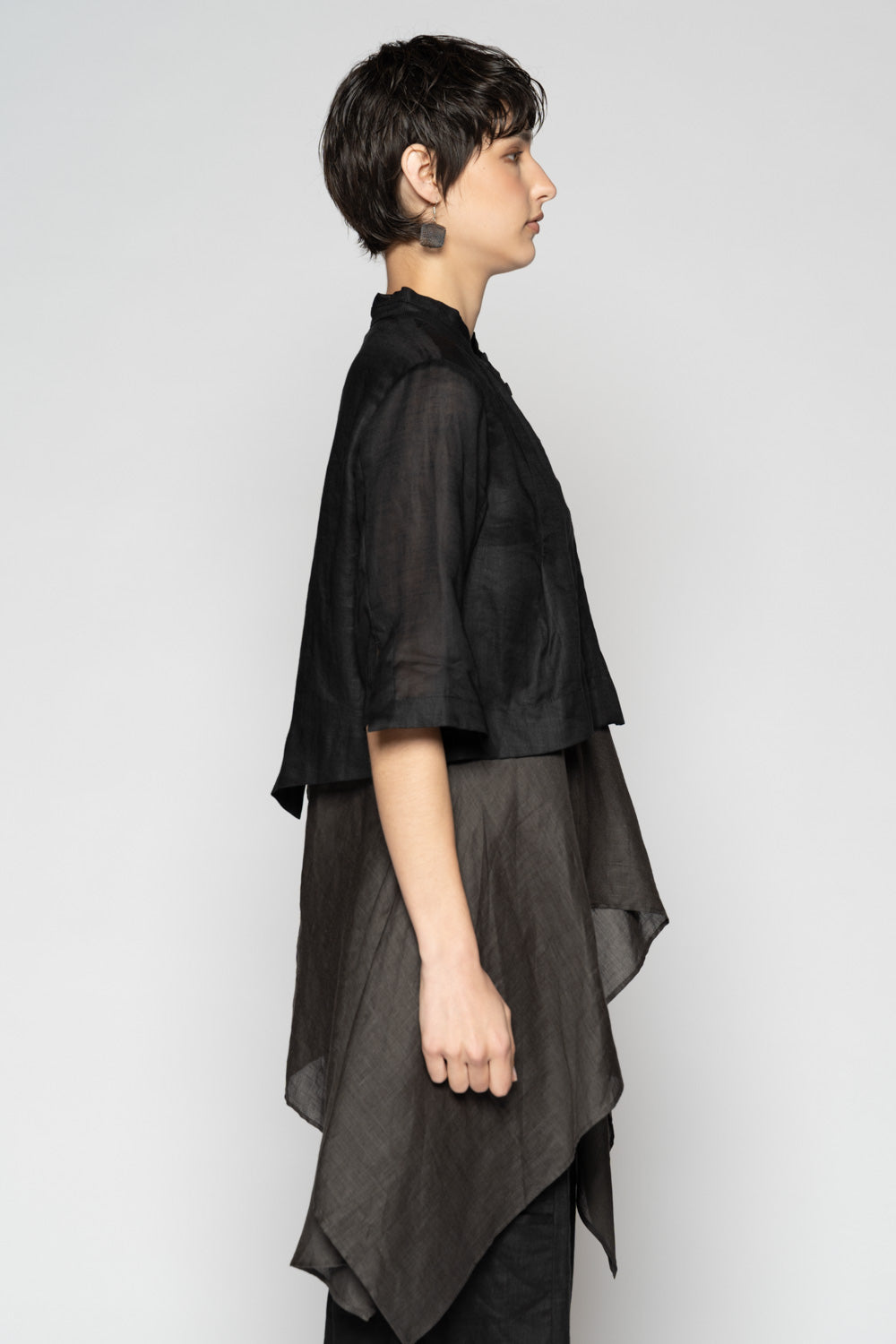 Bloom Short Jacket Blk