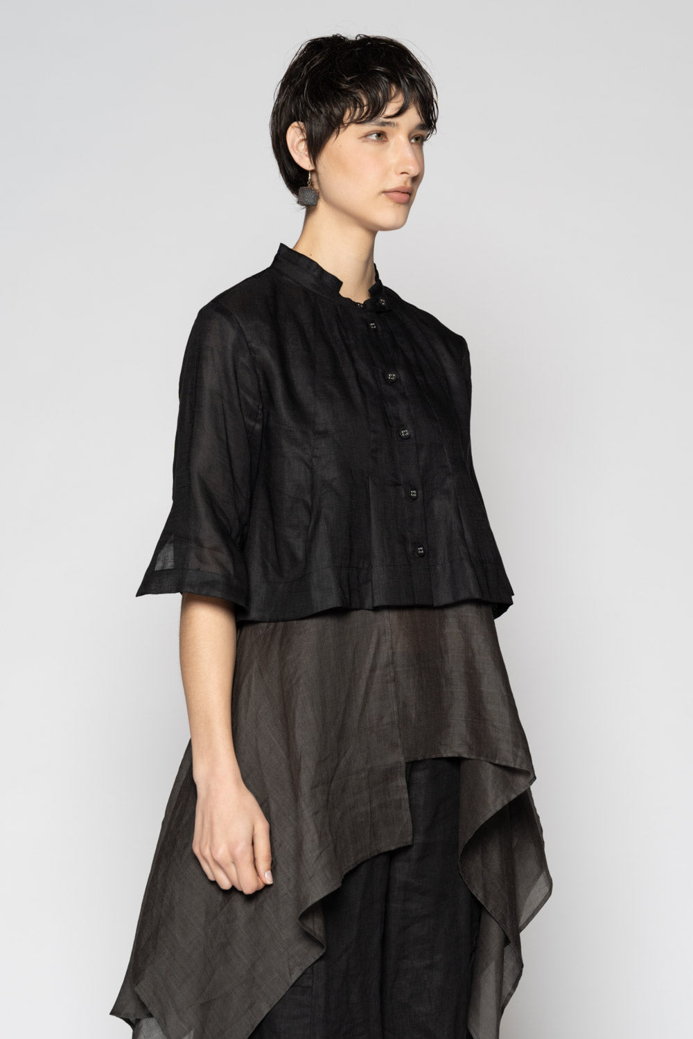 Bloom Short Jacket Blk