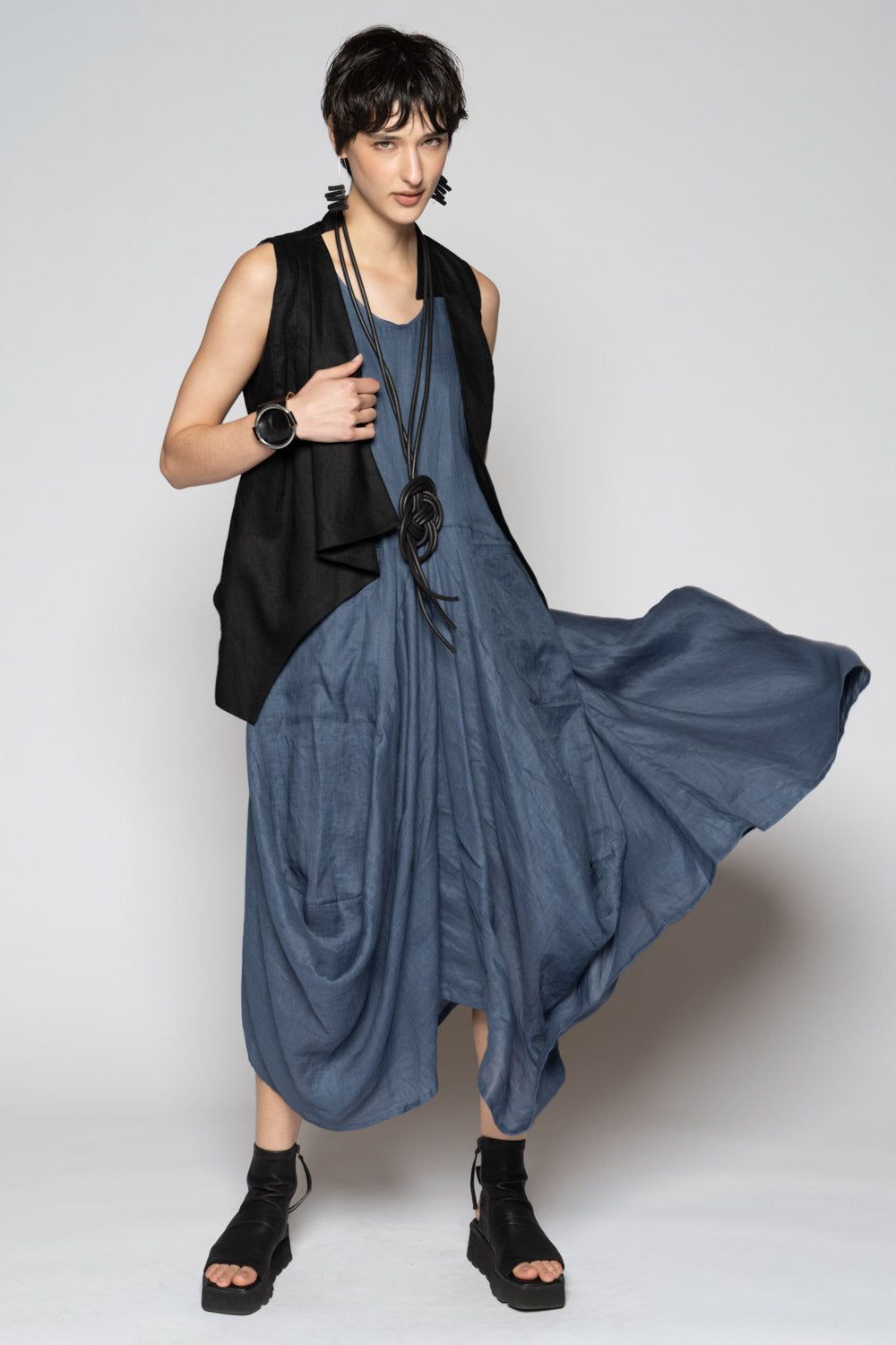 Bloom Dress Denim