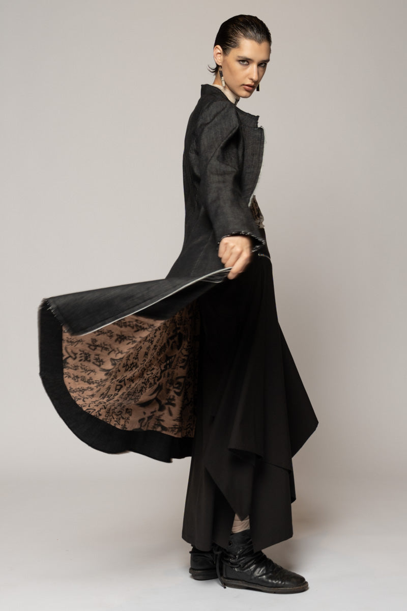 Onmitsu Coat Blk