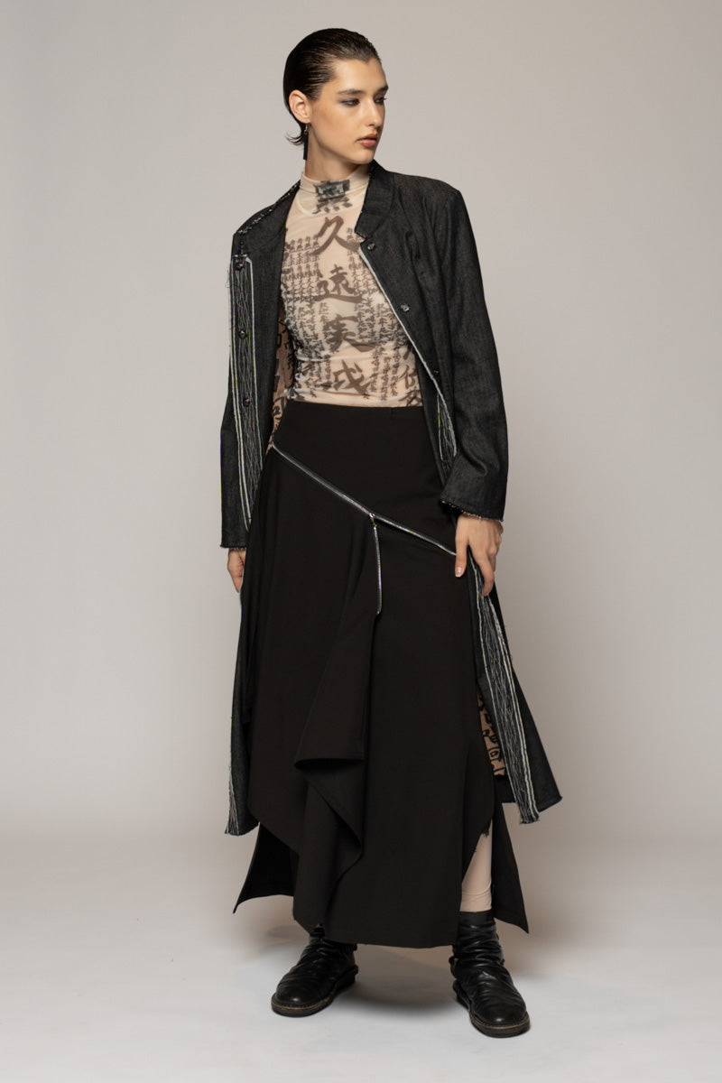 Onmitsu Coat Blk