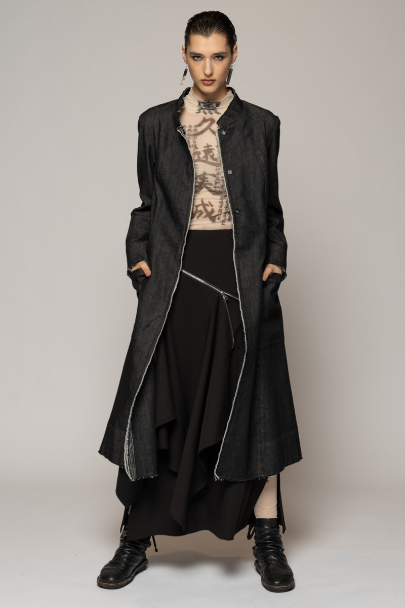 Onmitsu Coat Blk