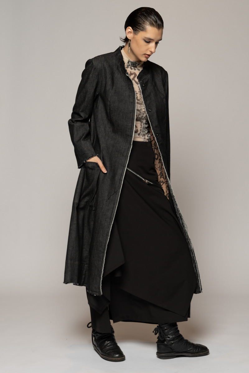 Onmitsu Coat Blk