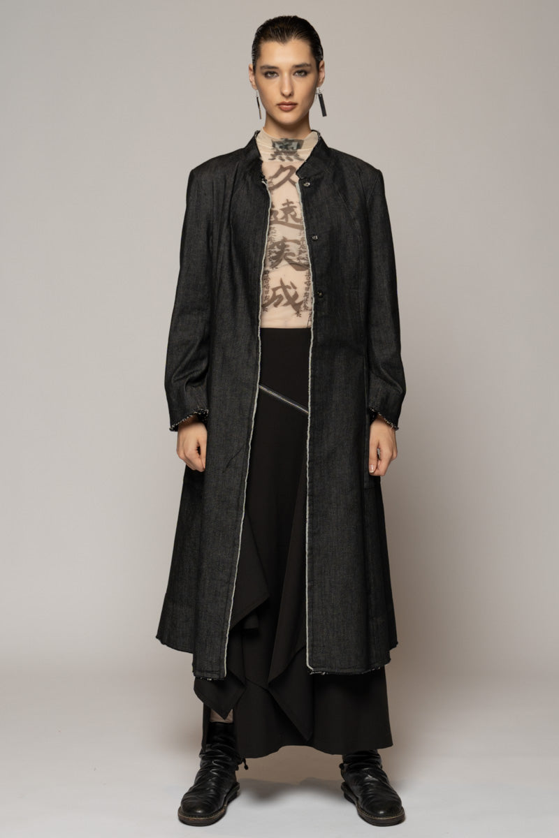 Onmitsu Coat Blk