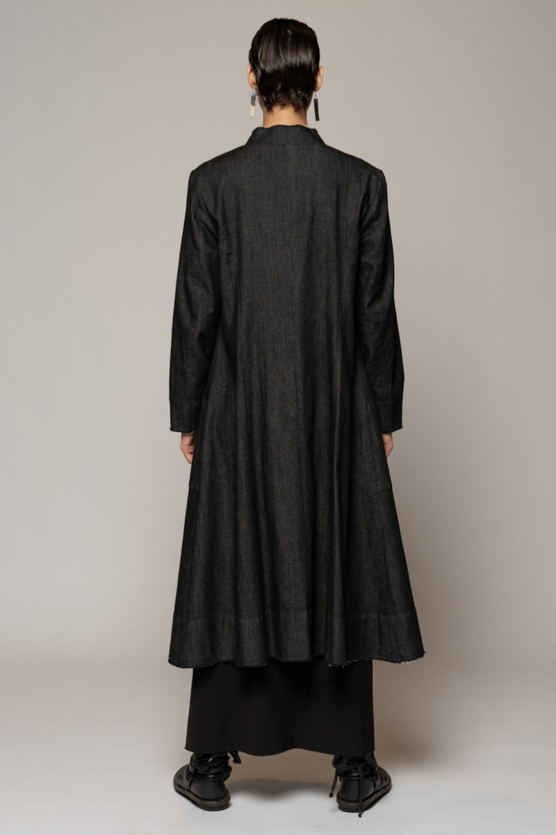 Onmitsu Coat Indigo