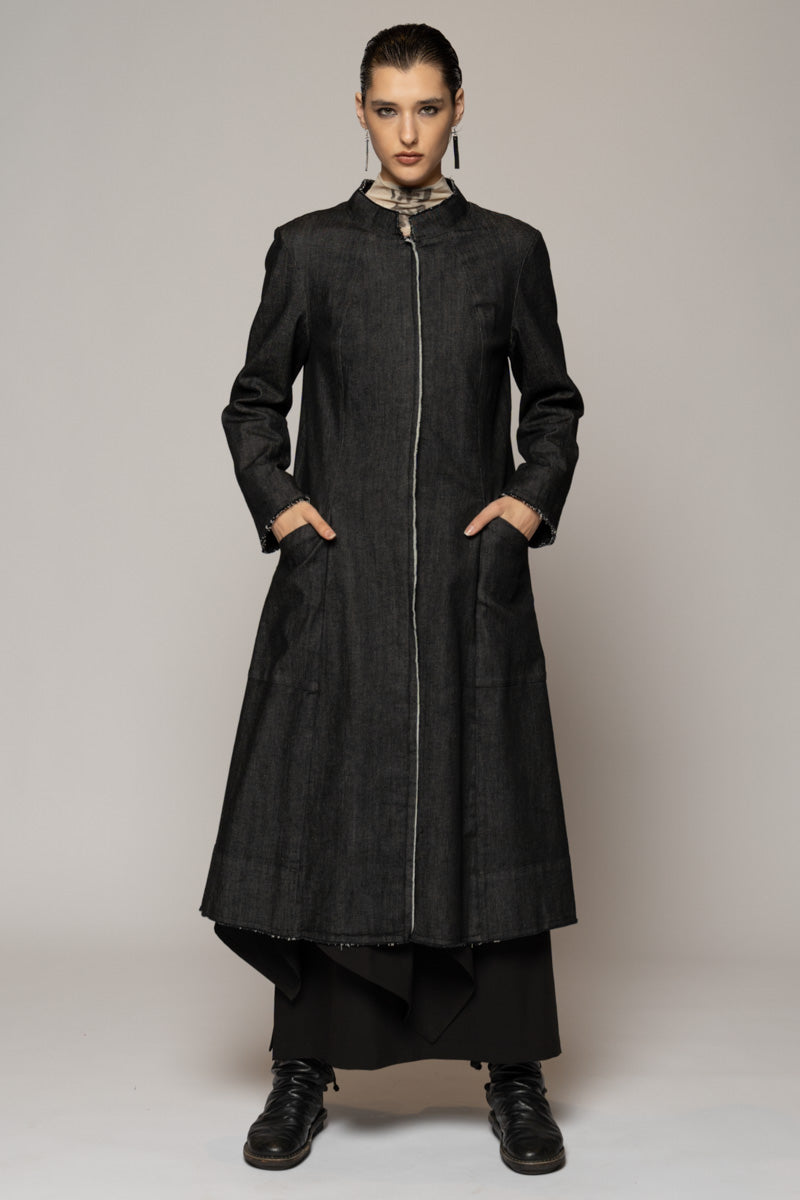 Onmitsu Coat Blk