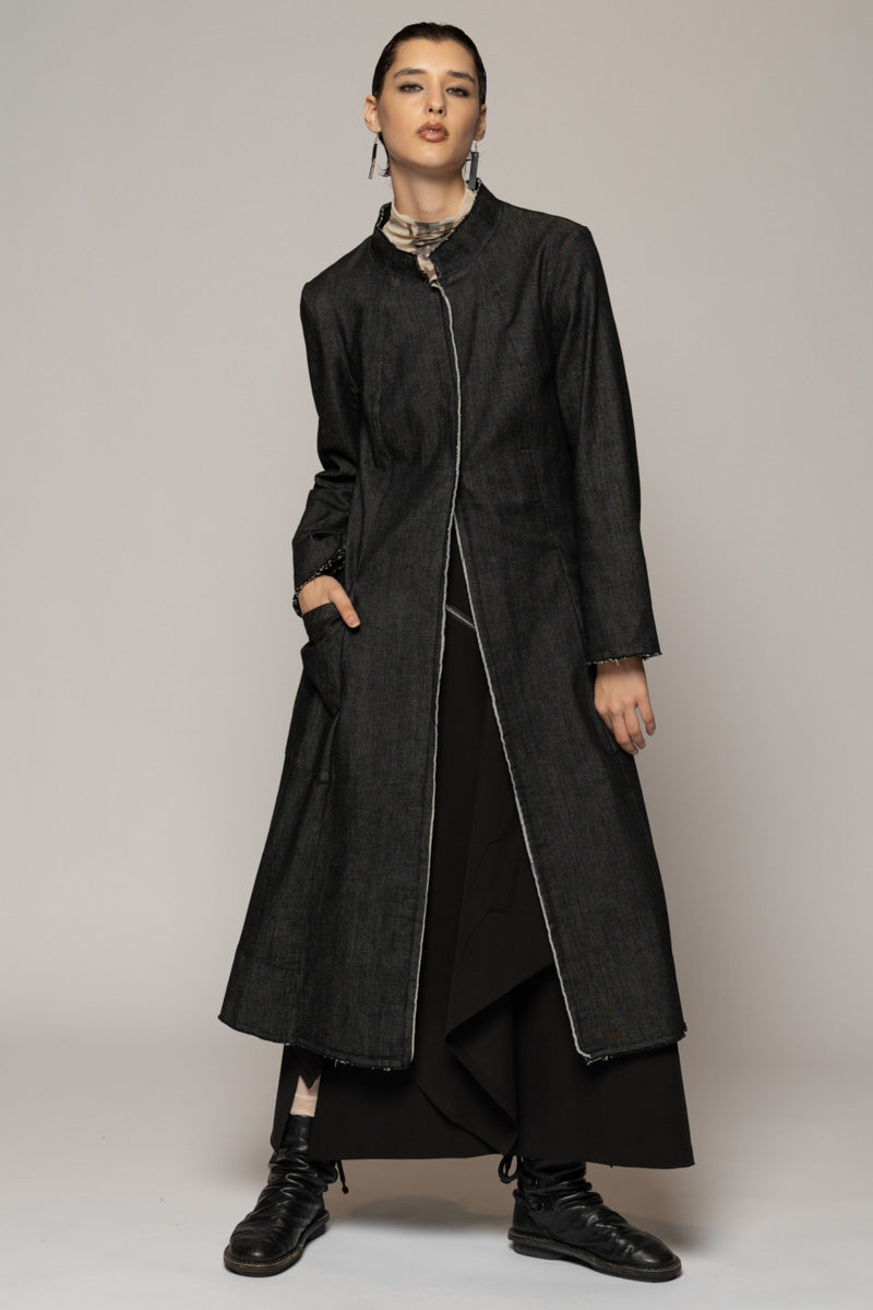 Onmitsu Coat Blk