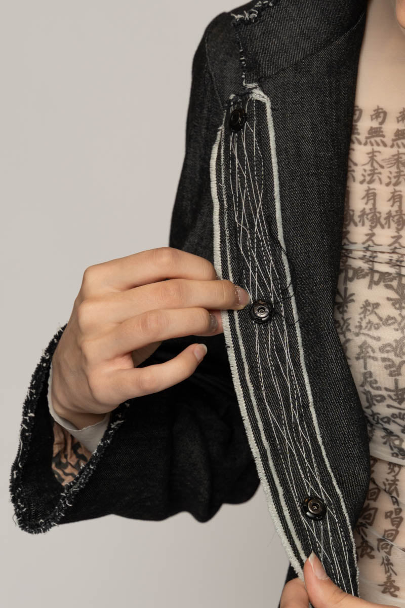 Onmitsu Coat Blk