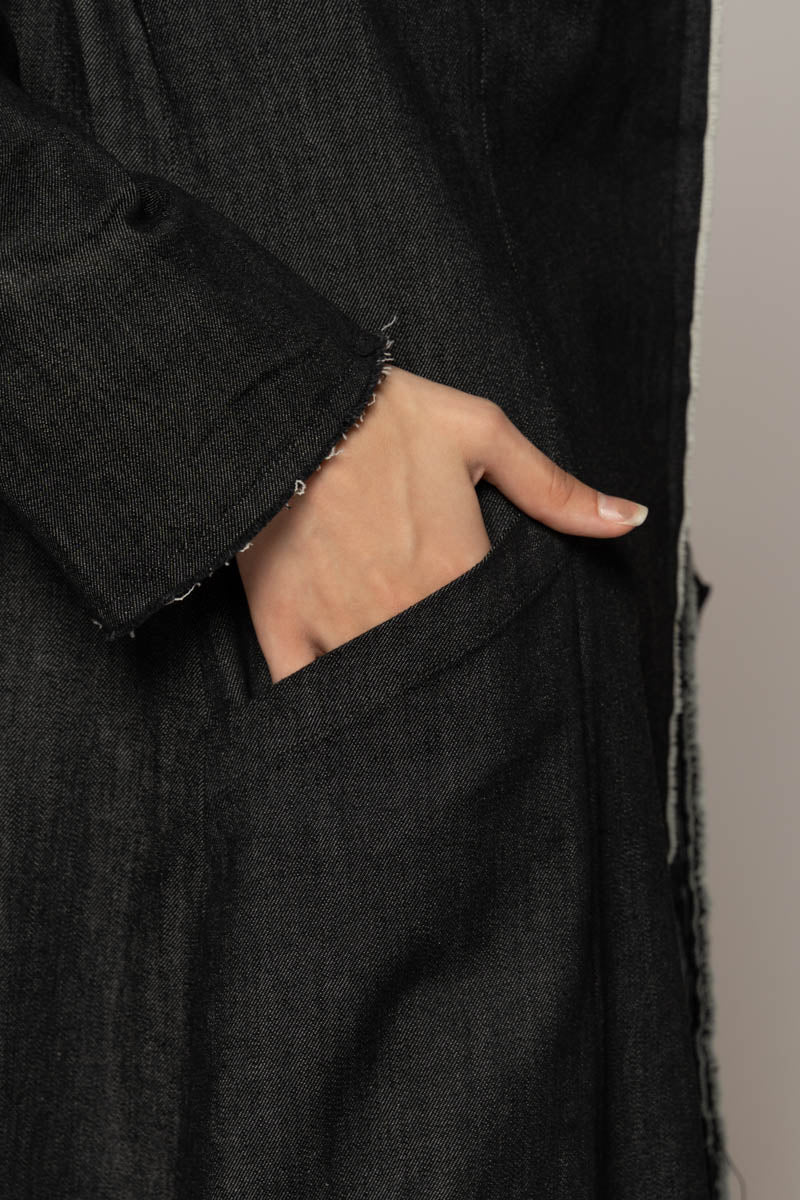 Onmitsu Coat Blk