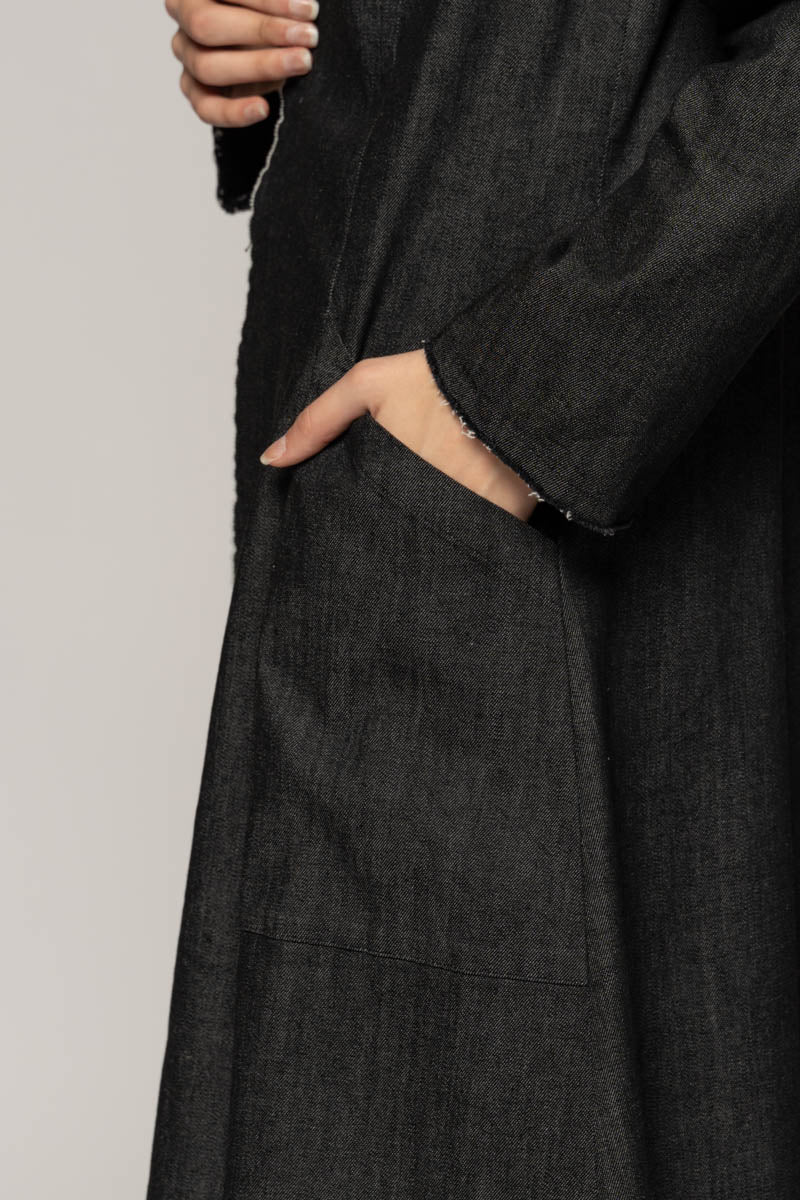 Onmitsu Coat Blk