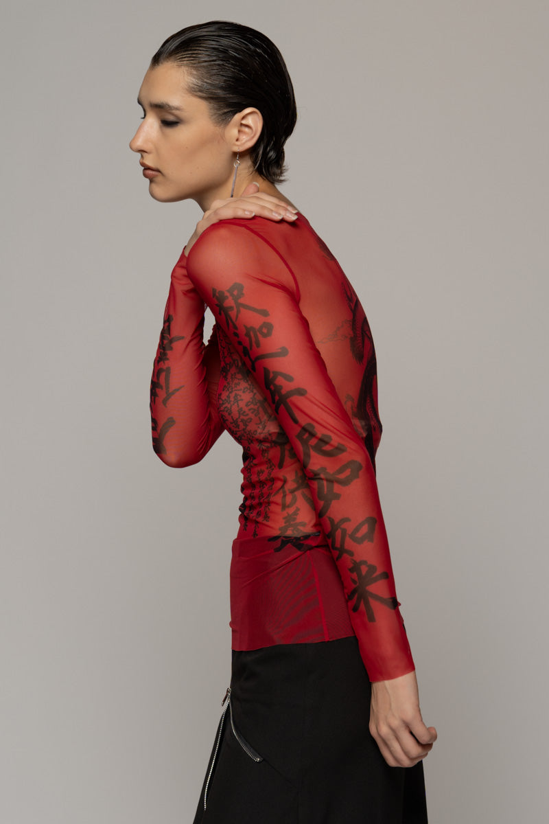 Tatu Top Red