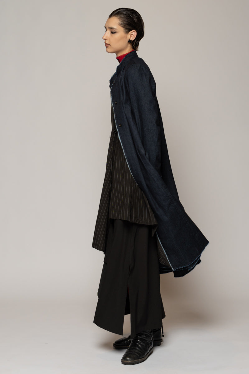 Onmitsu Coat Indigo