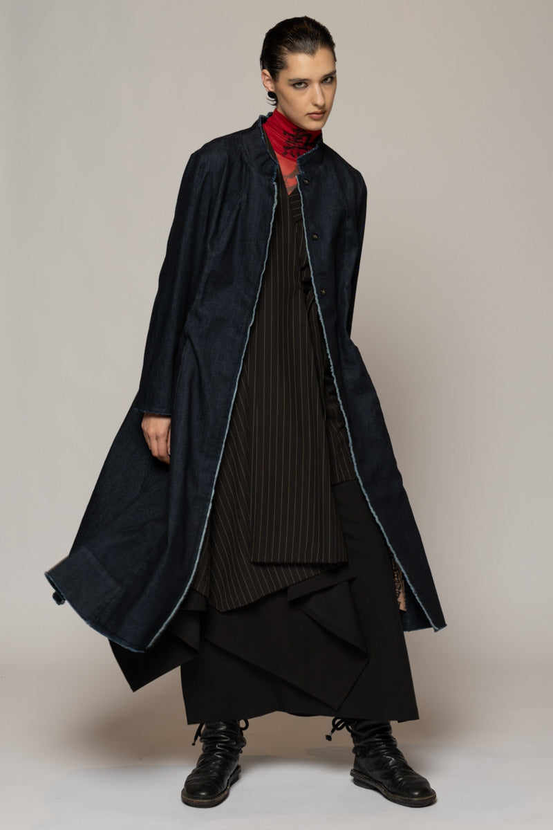 Onmitsu Coat Indigo