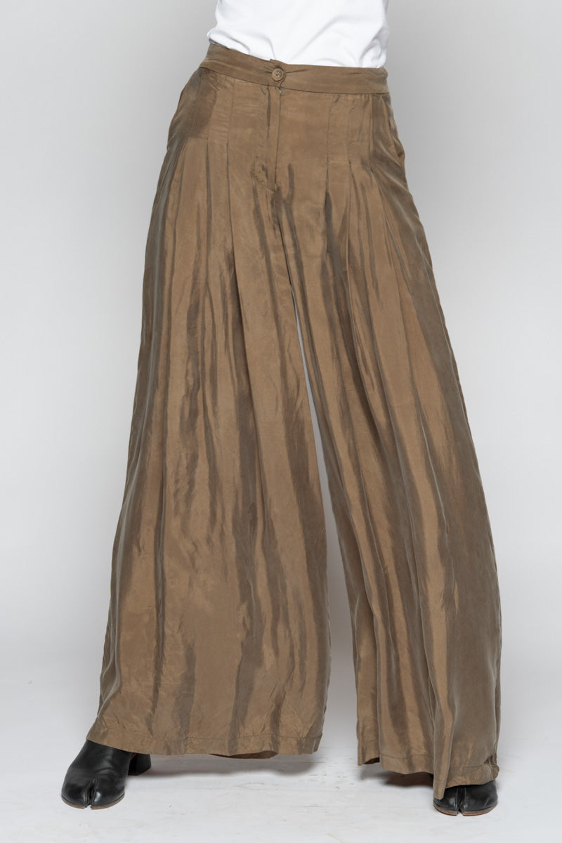 Suna Wide Pants Sepia
