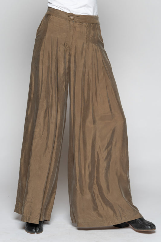 Suna Wide Pants Sepia