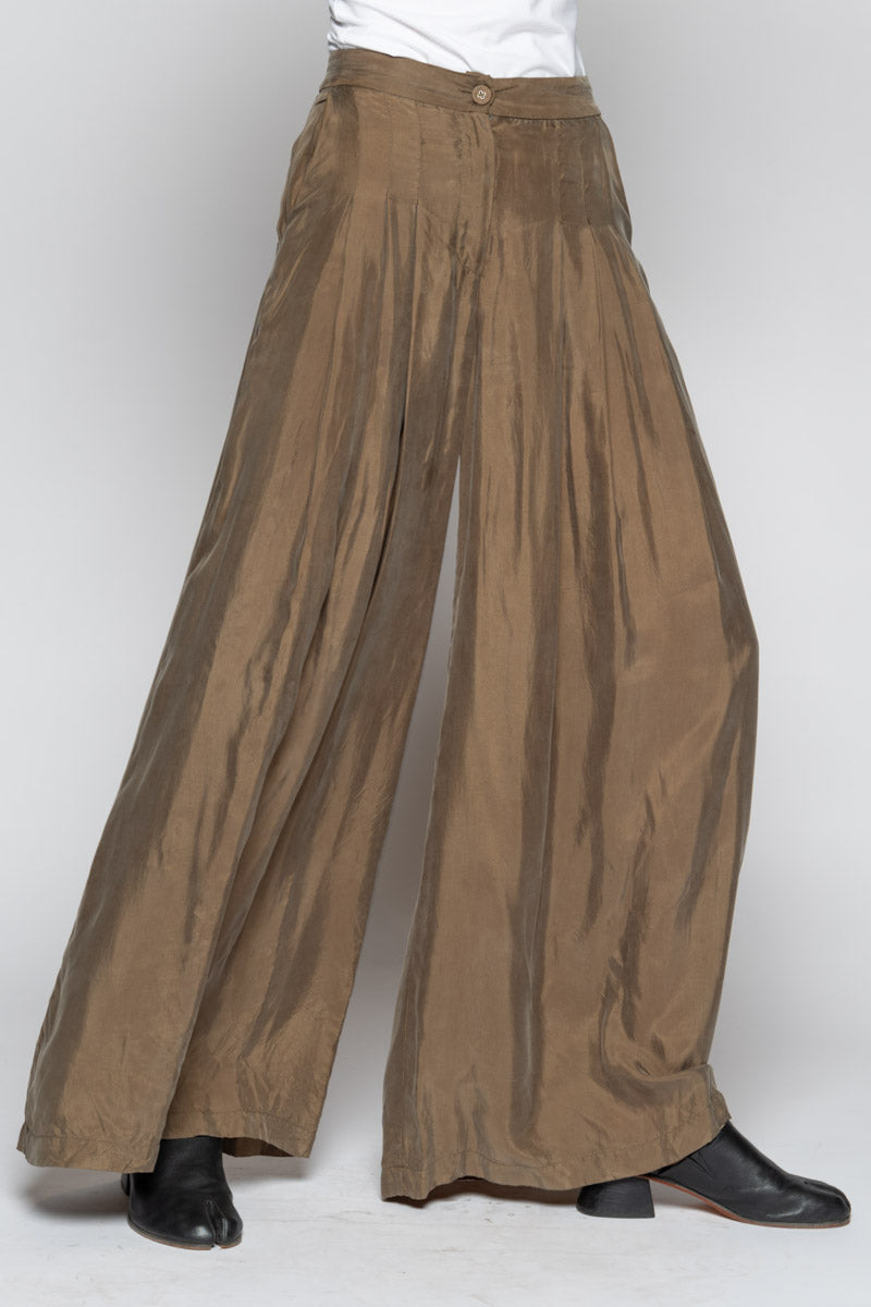 Suna Wide Pants Sepia
