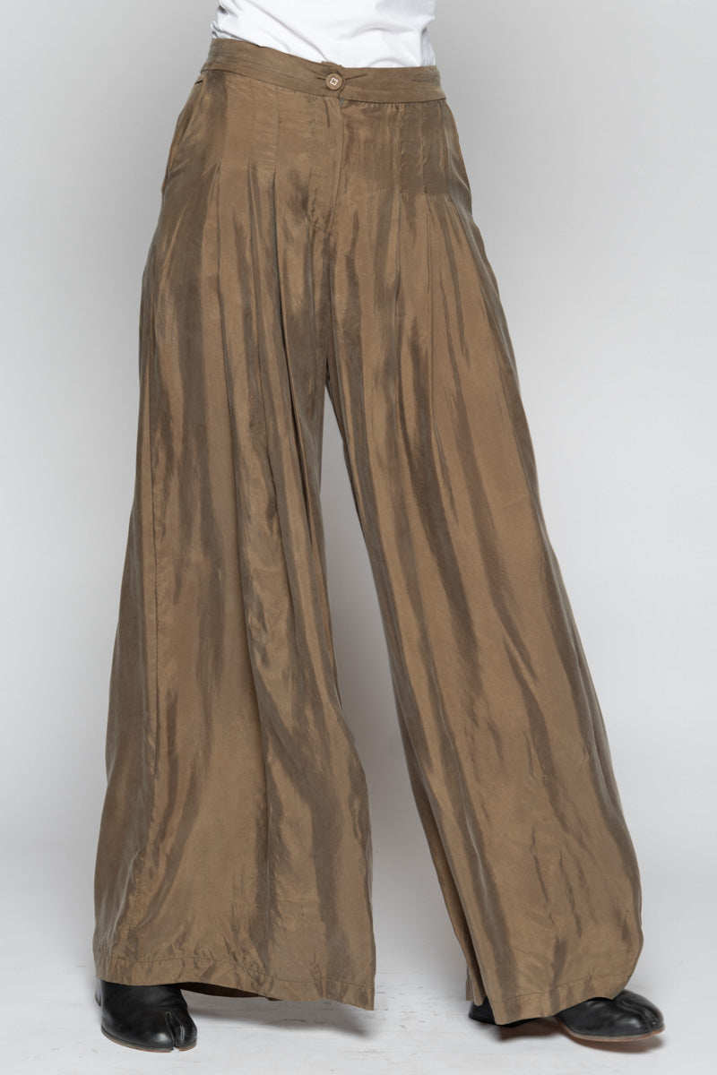 Suna Wide Pants Sepia