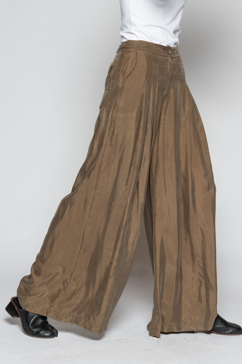 Suna Wide Pants Sepia