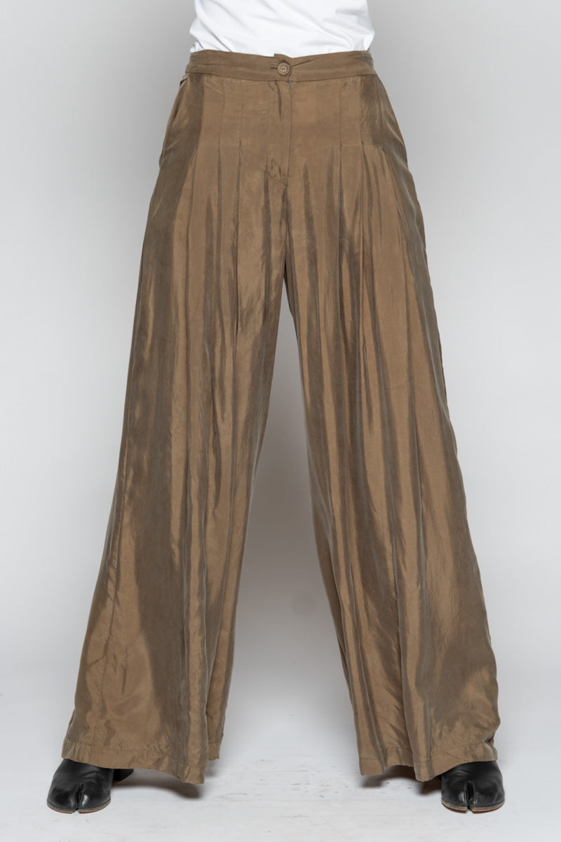 Suna Wide Pants Sepia