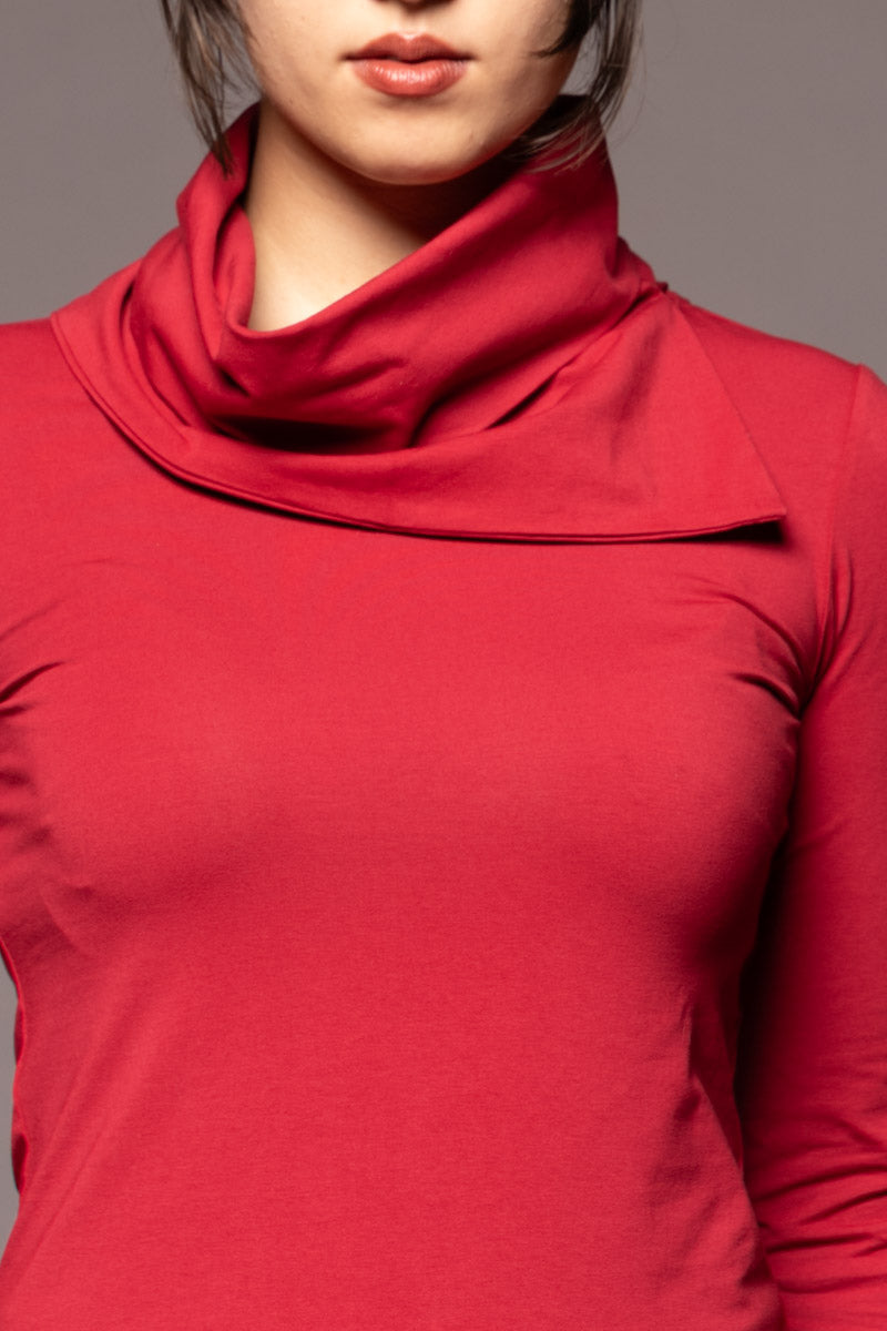 Kiyora Neck Top Garnet