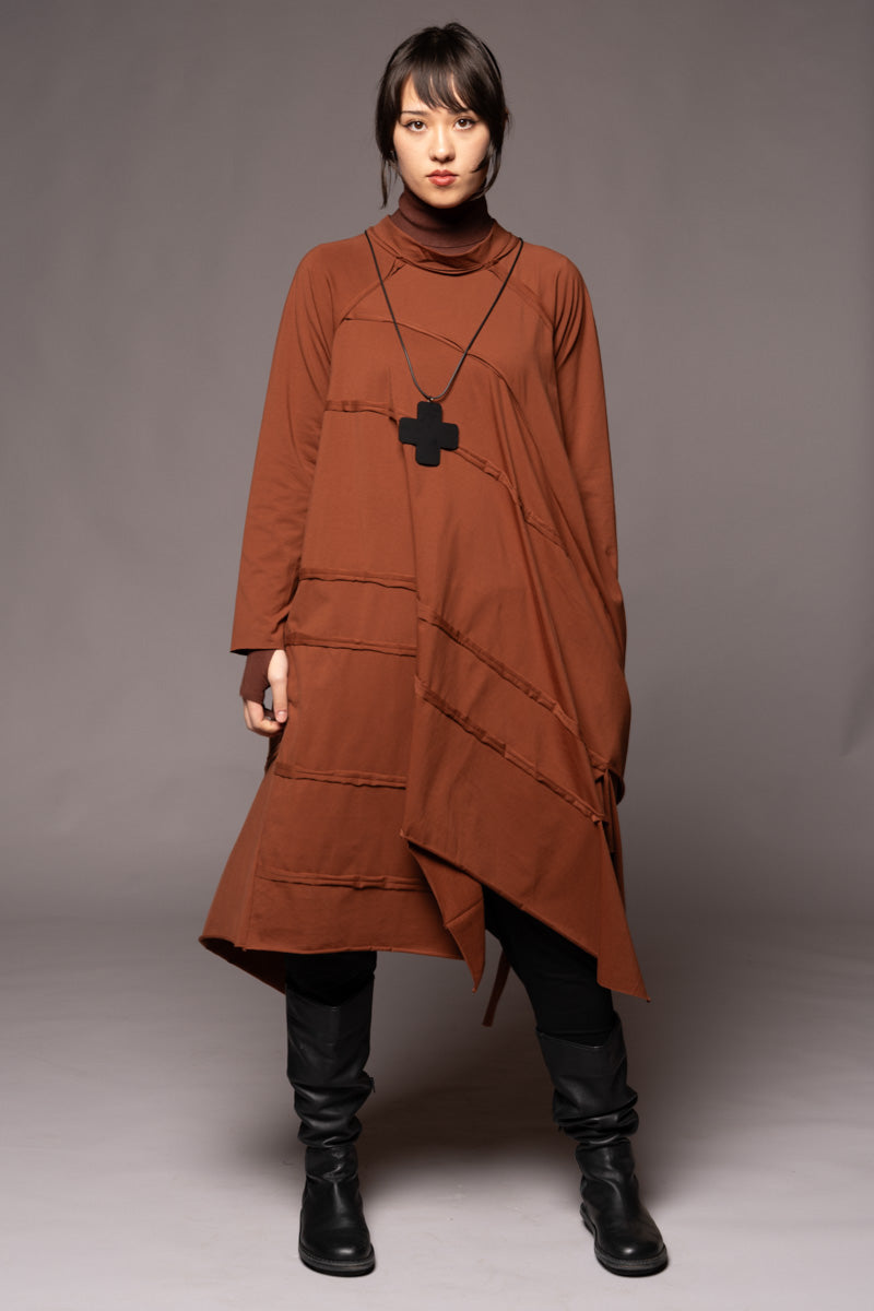Kiyora Dress Walnut