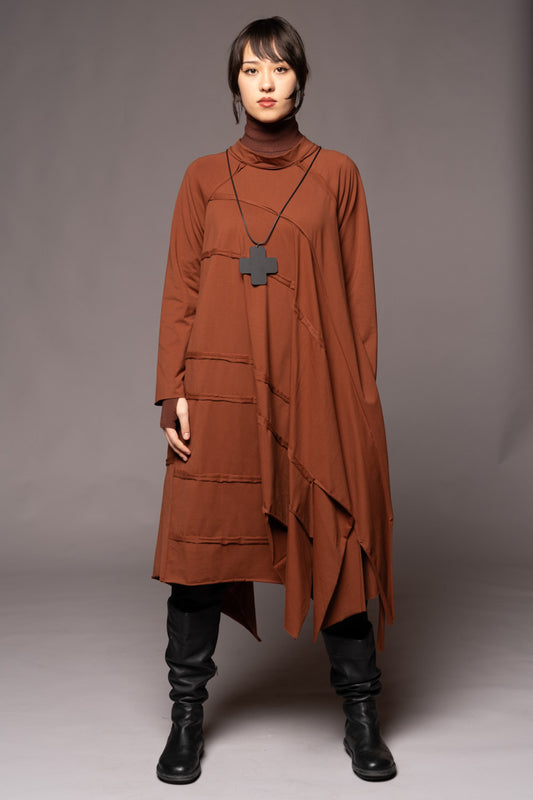 Kiyora Dress Walnut