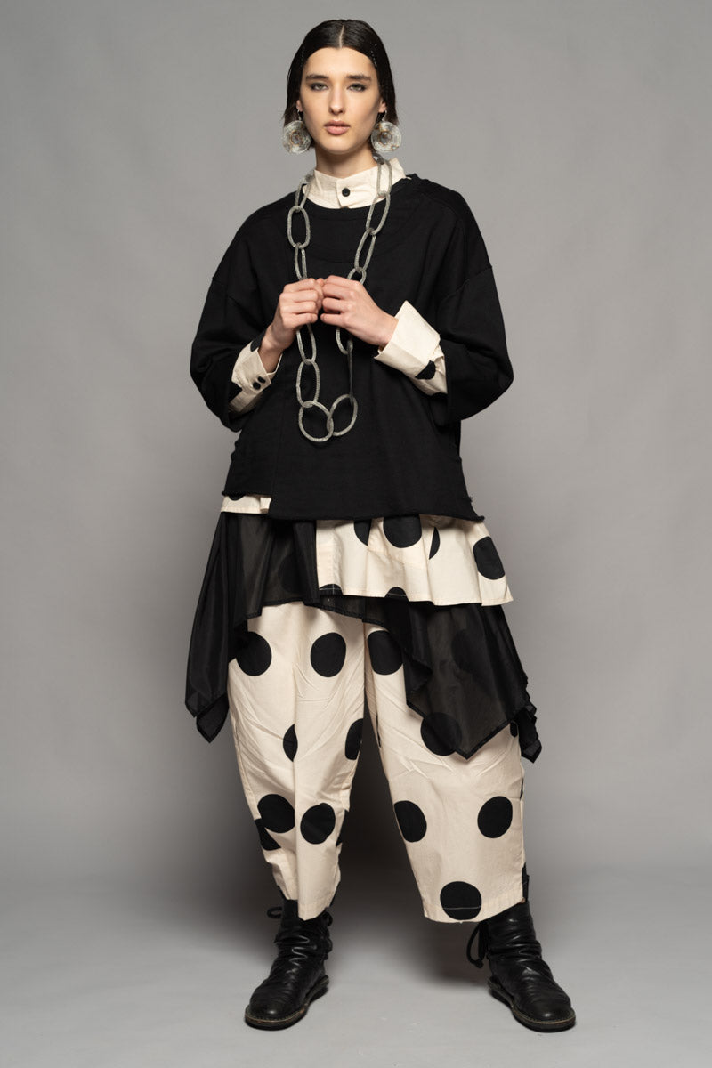 Mizu Gather Pants I/B