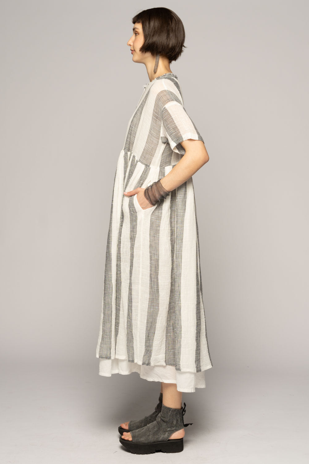 Wattle Gather Dress Ch