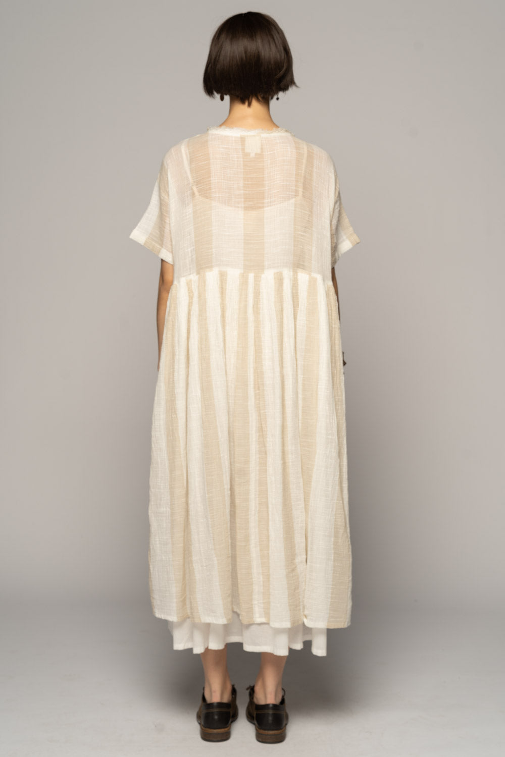 Wattle Gather Dress Ntr