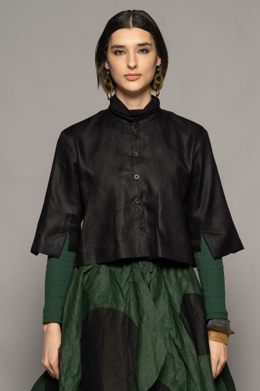 Mori Short Jacket Blk