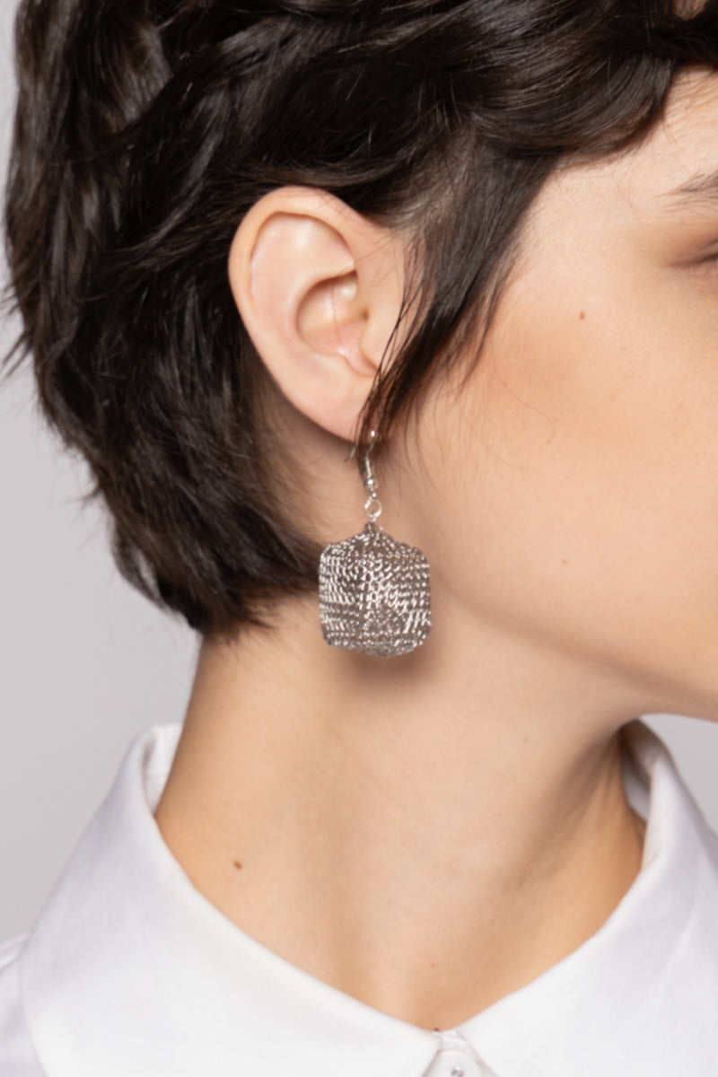 Sanjo Earrings Silver