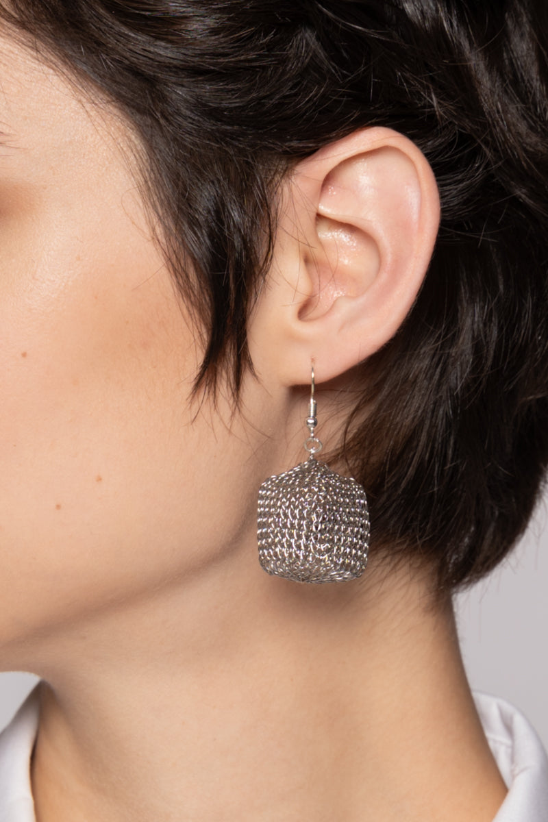 Sanjo Earrings Silver