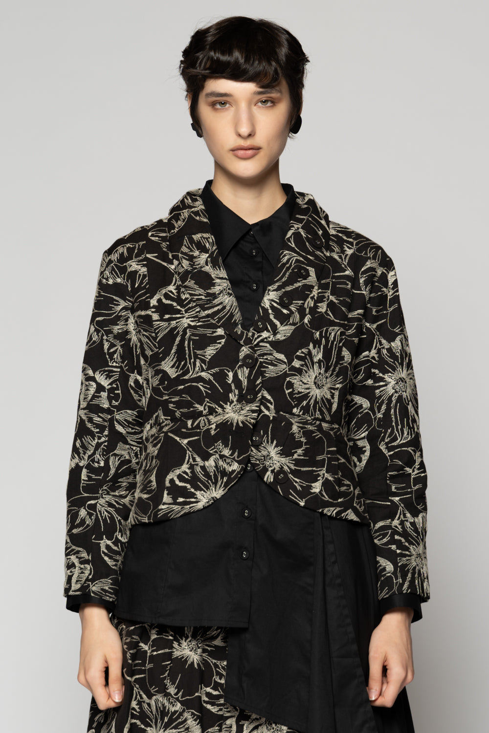 Sazanka Jacket Blk