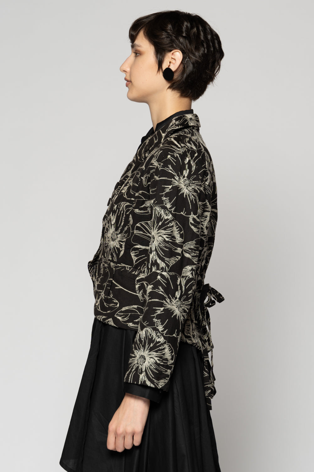 Sazanka Jacket Blk